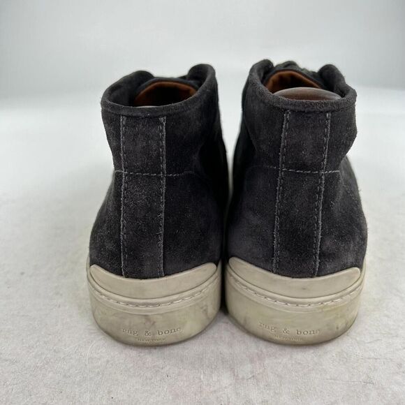 Rag & Bone Men's Kent Suede Desert Boots US 11 Dark Gray Chukka Boot Sneakers - Picture 9 of 12